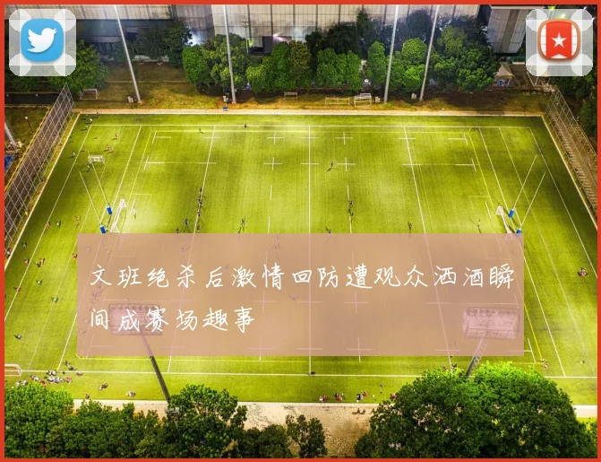 文班绝杀后激情回防遭观众洒酒瞬间成赛场趣事